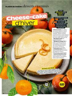 Vital Food 41 Cheese-cake d’hiver