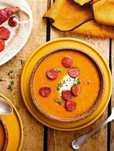 Vital Food 41 Velouté de butternut au chorizo doux