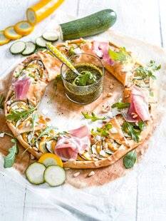 Vital Food 43 Tarte couronne ET PESTO DE ROQUETTE