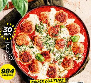 Vital Food 43 Polpette à la sauce crémeuse