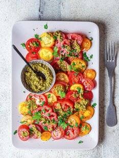 Vital Food 43 SALADE AU PESTO DE PISTACHE