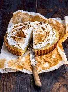 Vital Food 44 TARTE À LA COMPOTÉE DE POMME MERINGUÉE