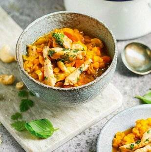 Vital Food 44 Ragoût de lentilles et poulet aux herbes