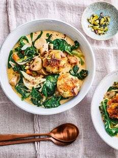 Vital Food 44 Palets croustillants de POULET ET LÉGUMES en sauce coco