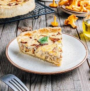 Vital Food 44 Quiche girolles et pieds-de-mouton