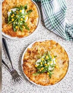 Vital Food 44 RÖSTI DE POMME DE TERRE ET COTTAGE CHEESE