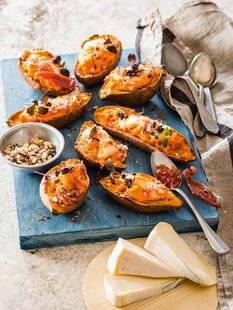 Vital Food 45 PATATE DOUCE EN ROBE DES CHAMPS AU REBLOCHON