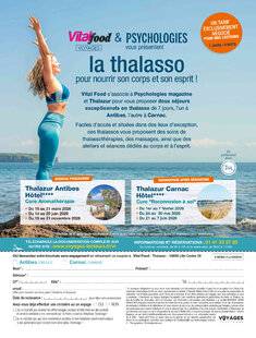 Vital Food 45 Vital food & PSYCHOLOGIES VOYAGES