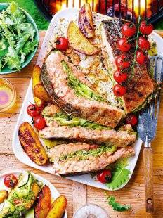 Vital Food 46 RÔTI DE SAUMON au pesto de comté