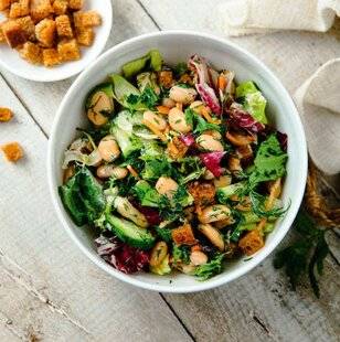 Vital Food 46 Salade aux haricots blancs géants