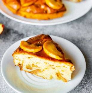 Vital Food 46 Gâteau aux pommes fondantes au miel