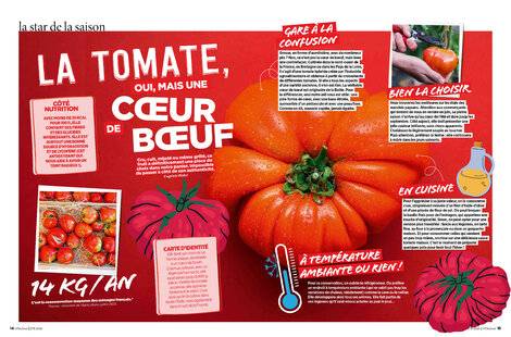 Vital Food 47 LA TOMATE, OUI, MAIS UNECŒUR DE BŒUF