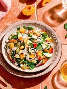 Vital Food 47 CONCOMBRE, NECTARINE ET FETA