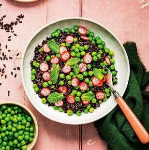 Vital Food 47 RIZ NOIR, PETITS POIS ET RADIS