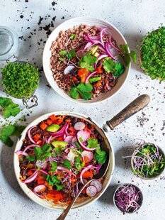 Vital Food 47 RADIS, AVOCAT ET HARICOTS ROUGES