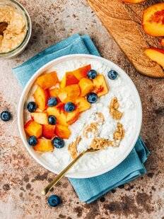 Vital Food 47 Bol de cottage cheese aux fruits