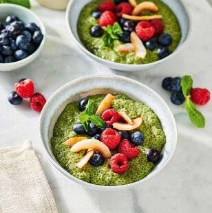 Vital Food 47 CHIA PUDDING AU THÉ VERT ET AUX BAIES