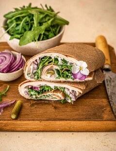 Vital Food 47 WRAP SARRASIN ROULÉ À LA DINDE