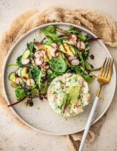 Vital Food 47 TARTARE DE SAUMON AU SKYR