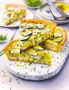 Vital Food 47 TARTE COURGETTE CHÈVRE