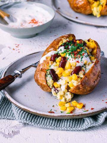 Vital Food 48 Jacket potato, sauce au yaourt