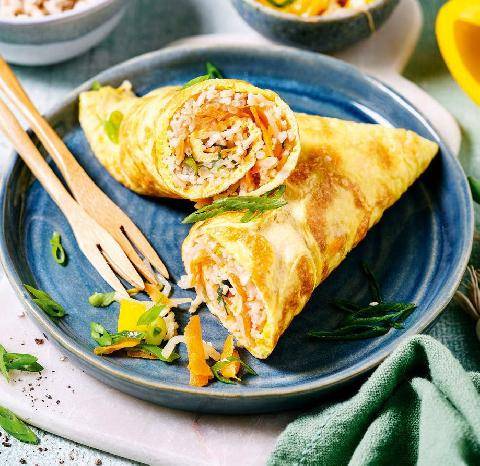 Vital Food 48 OMELETTE ROULÉE AU RIZ