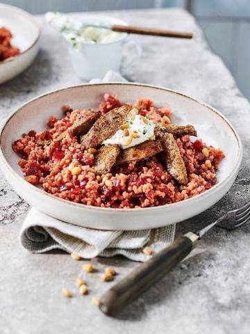 Vital Food 48 FAÇON RISOTTO À LA BETTERAVE
