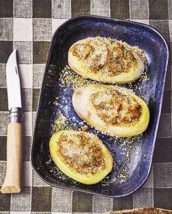 Hors-Séries 20 Patates farcies aux rillettes et compotée d'oignons