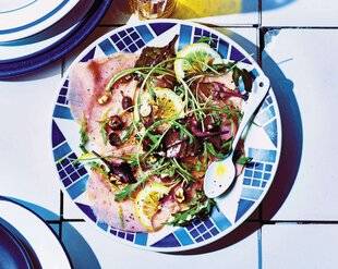 Hors-Séries 20 Carpaccio de veau mariné à l'huile de noisette