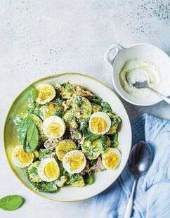 Hors-Séries 20 Salade de pomme de terre à la pancetta et aux œufs