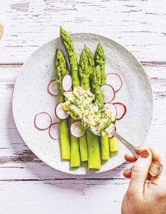 Hors-Séries 20 Asperges vertes sauce gribiche