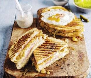 Hors-Séries 20 Croque-monsieur et croque-madame à la confiture d'oignon