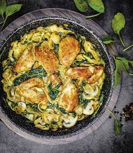 Hors-Séries 20 Filet de poulet en sauce crémeuse