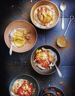 Hors-Séries 20 Pomme Hasselback et condiment au calisson