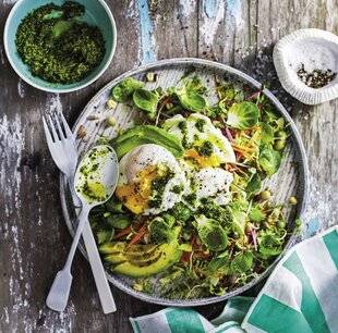 Hors-Séries 21 Salade complète au pesto de roquette