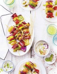 Hors-Séries 21 Brochettes du soleil, sauce au yaourt