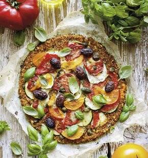Hors-Séries 21 Pizza veggie sur base de carotte