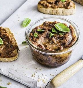 Hors-Séries 21 Caviar d'aubergine à la tomate séchée