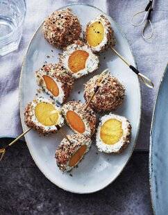 Hors-Séries 21 Rochers melon, jambon et fromage frais