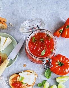 Hors-Série Jeux 86 CONFITURE DE TOMATE, BASILIC ET CITRON VERT