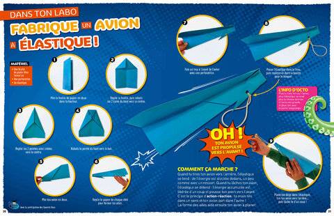 Hors-Séries 47 FABRIQUE UN AVION À ÉLASTIQUE !