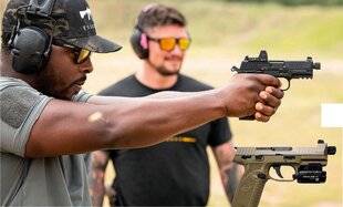 TirMag 23 FN Herstal 502TM Tactical un pistolet tactique en .22LR