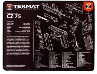 TirMag 23 TAPIS DE DÉMONTAGE TEKMAT POUR CZ 75