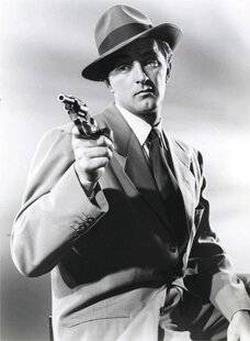 TirMag 29 ROBERT MITCHUM, pistol hero ?
