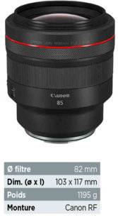 Science & Vie Photo 10 RF 85mm f/1,2L USM