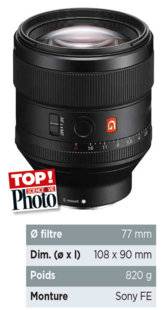 Science & Vie Photo 10 FE 85 mm f/1,4 GM