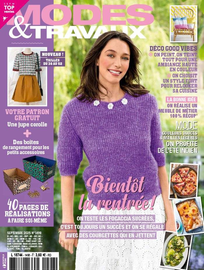 Modes & Travaux N°1498