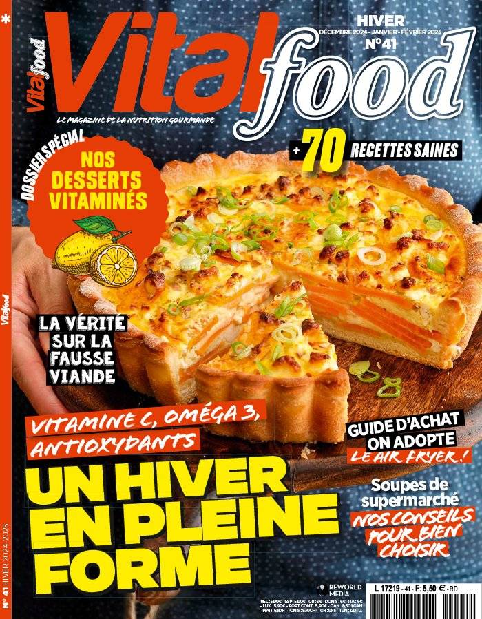 La Une de Vital Food n°41 du 11/12/2024