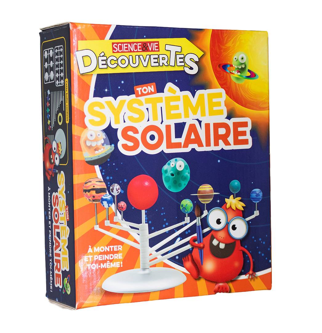 En cadeau : le kit système solaire