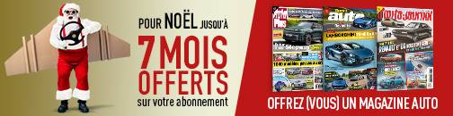 L’auto fête Noël : jusqu'à 7 mois offerts sur votre abonnement